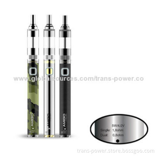 Itsuwa Amigo VV E-vod Twist E Cigarette Batteries, 2200mAh Capacity, Carbon Fibre